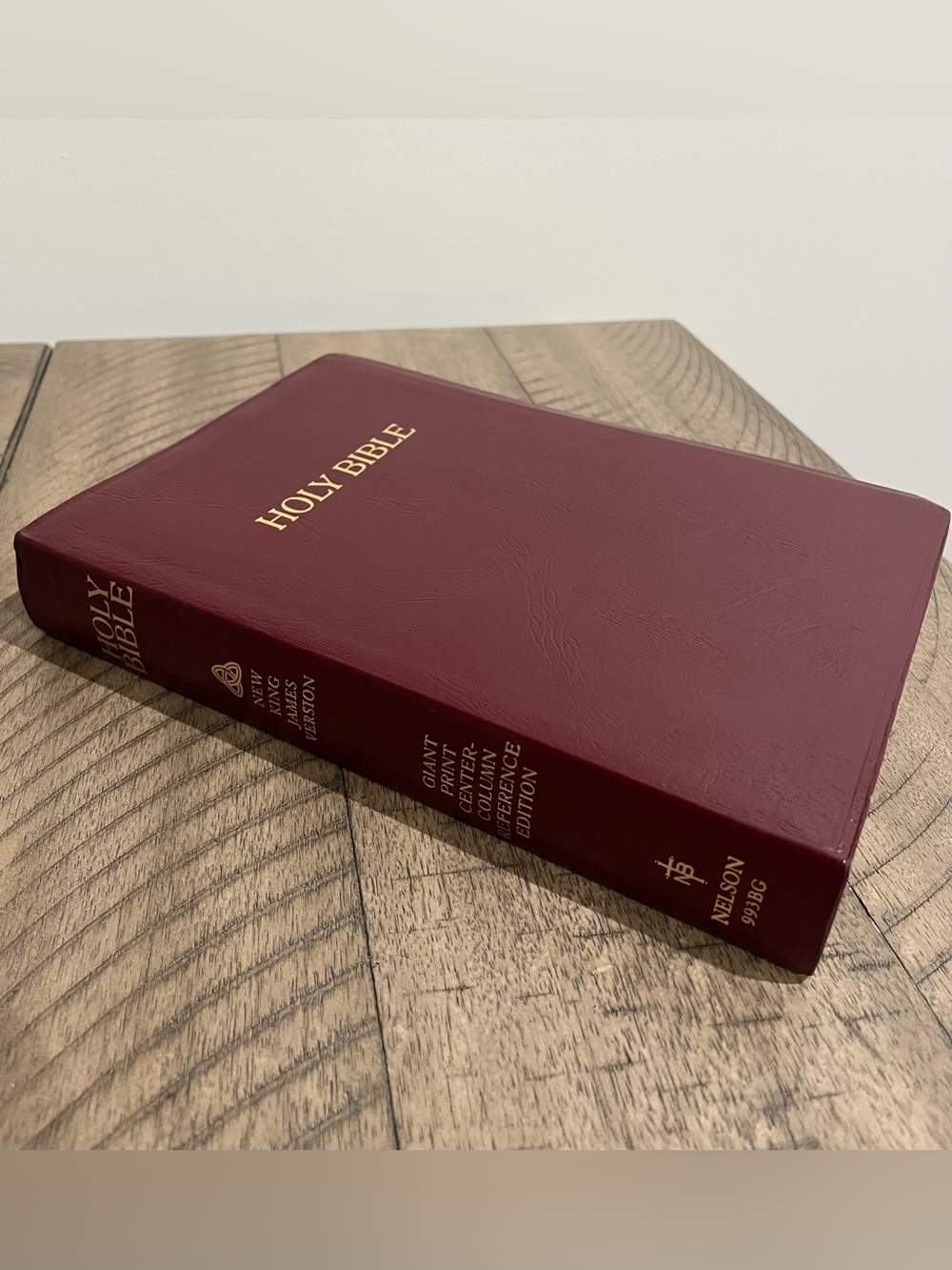 Holy Bible NKJV 1994 Giant Print Center Edition Nelson 993BG Map Photos NEW